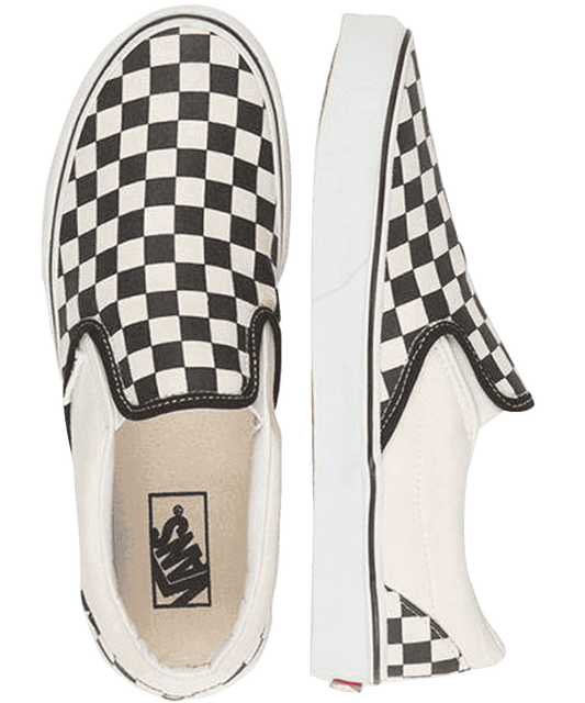 VANS // Classic Slip-On Checkered BLACK/WHITE