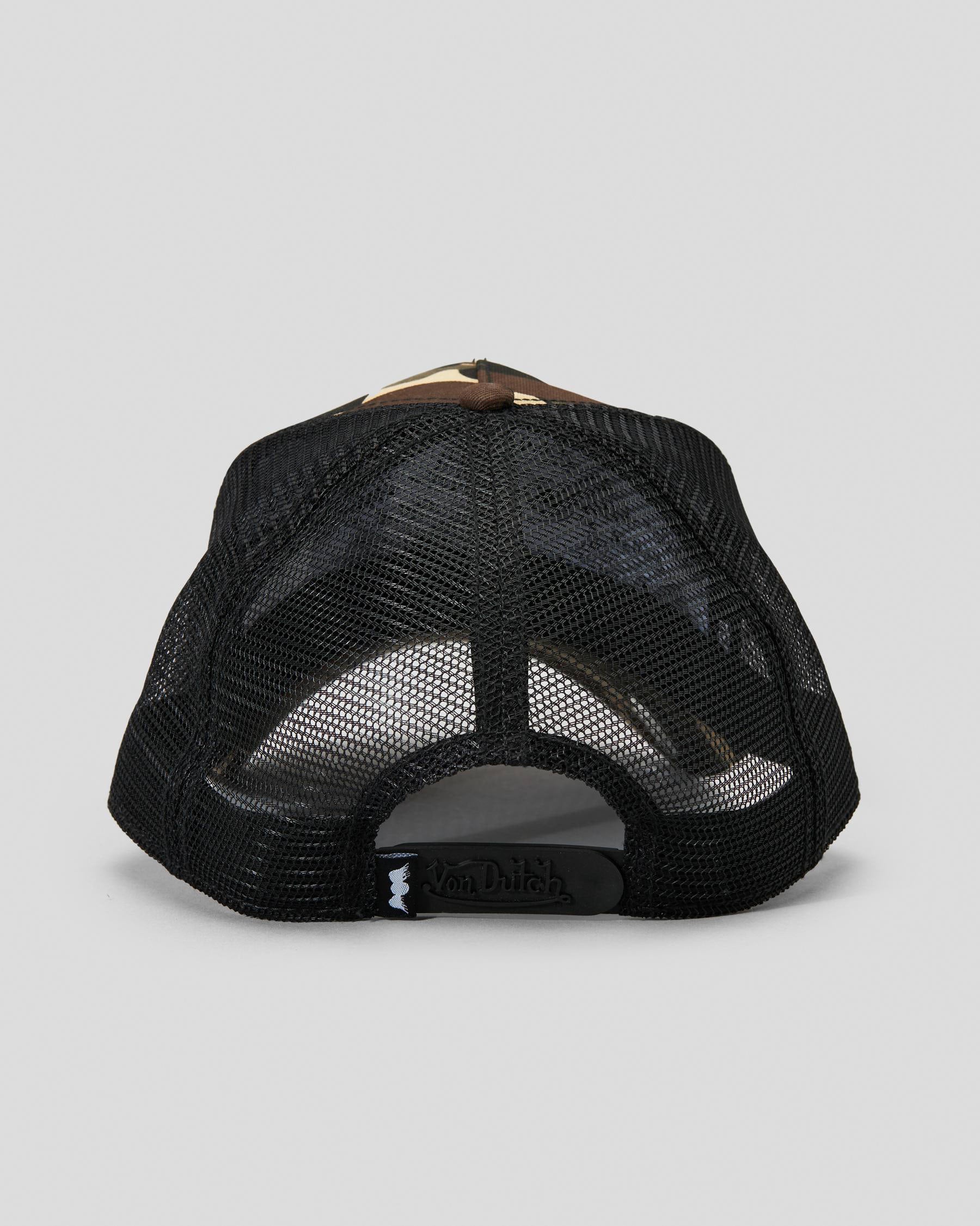 Unisex Trucker Hat BROWN CAMO