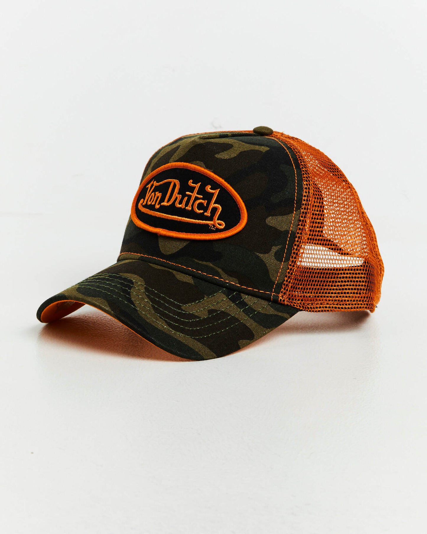 VON DUTCH // Camo Trucker 270 CAMO ORANGE