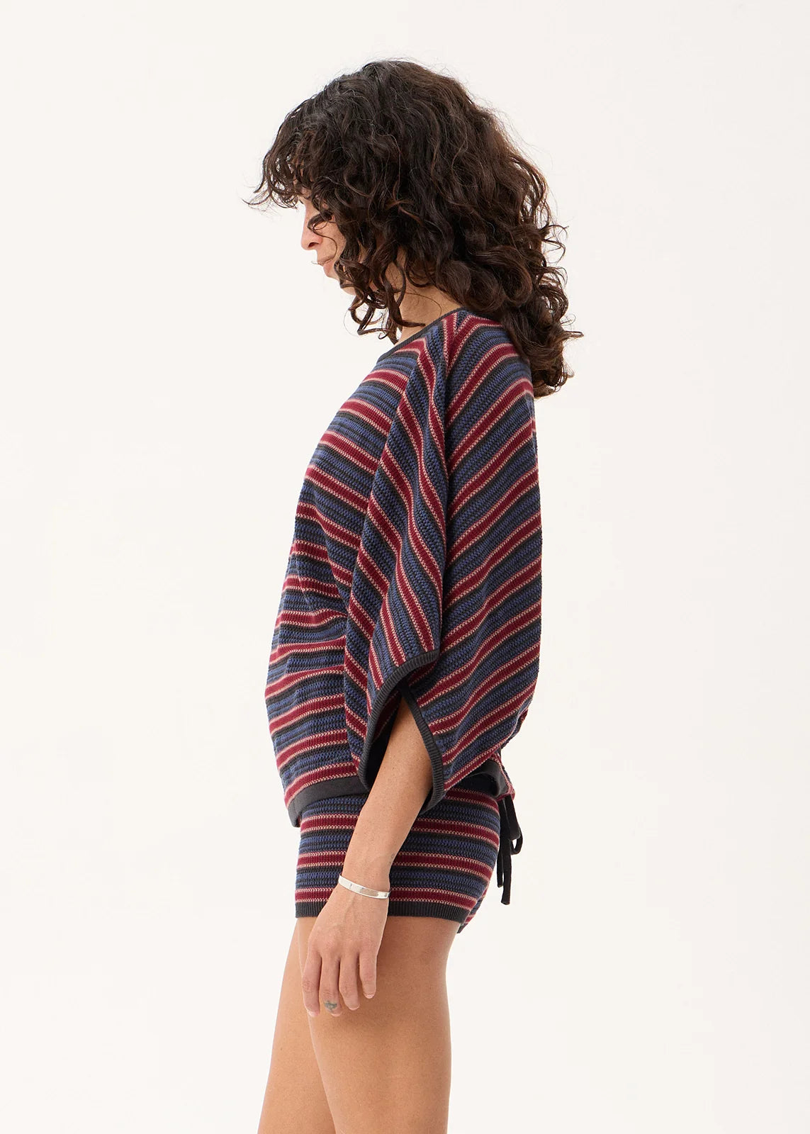 Vance Knit Batwing Top CLUB STRIPE