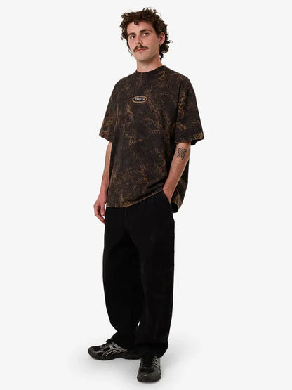 THRILLS // Vanished Embro Box Fit OS Tee BLACK FALCON