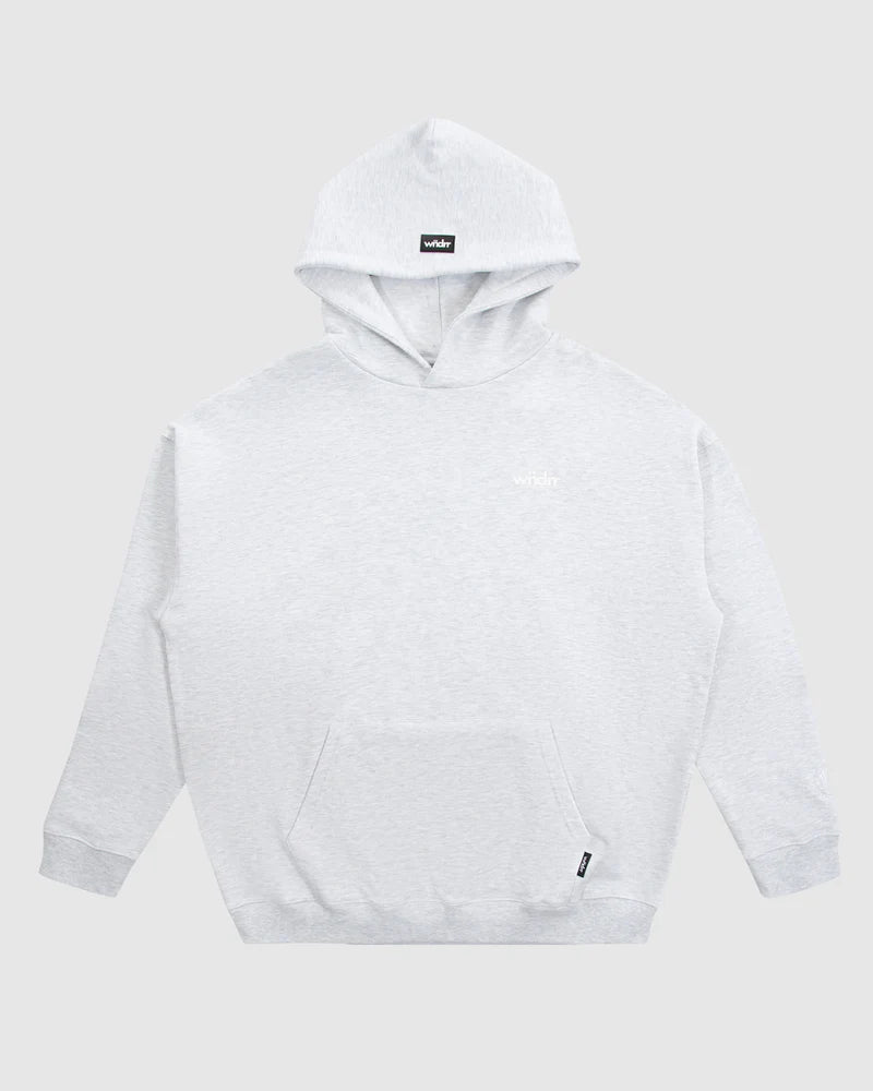 WNDRR // Low Down Heavy Weight Hood WHITE MARLE