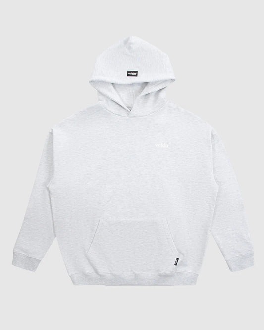 WNDRR // Low Down Heavy Weight Hood WHITE MARLE