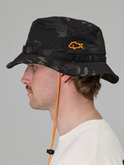 JAF // Wide Brim BLACK CAMO