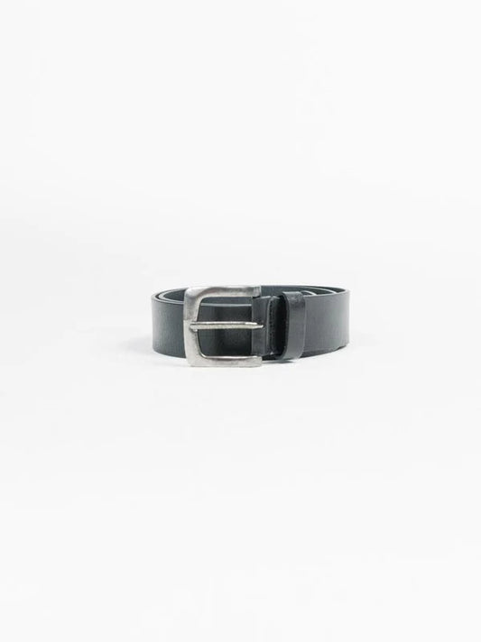 THRILLS // Wide Leather Belt BLACK