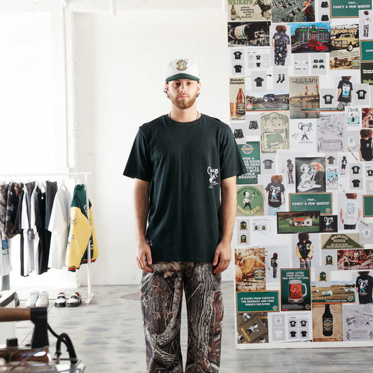 CRATE // Willie The Waiter Beer Hug Tee PINE