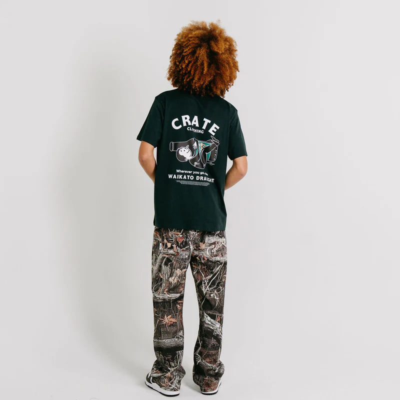 CRATE // Willie The Waiter Beer Hug Tee PINE