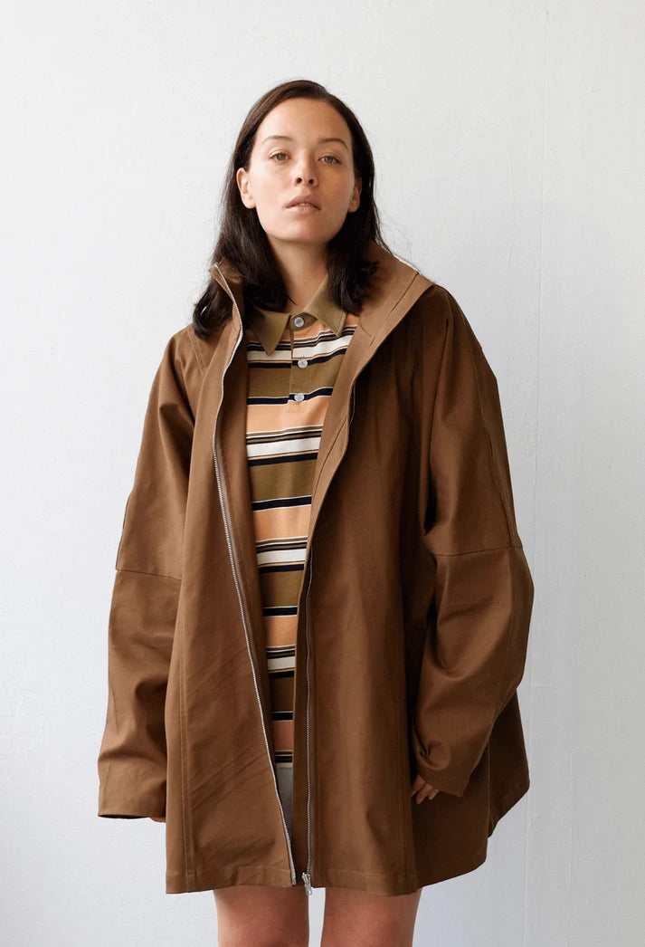 COMMONPLACE // City Twill Jacket COFFEE