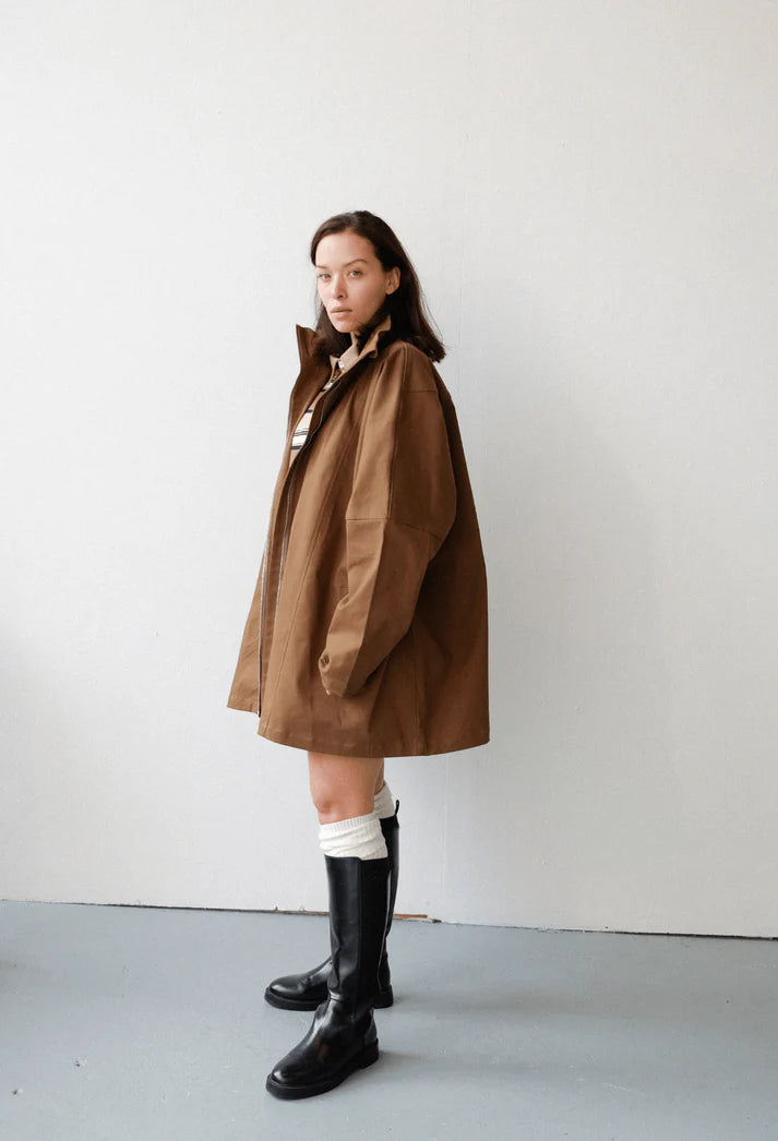 COMMONPLACE // City Twill Jacket COFFEE