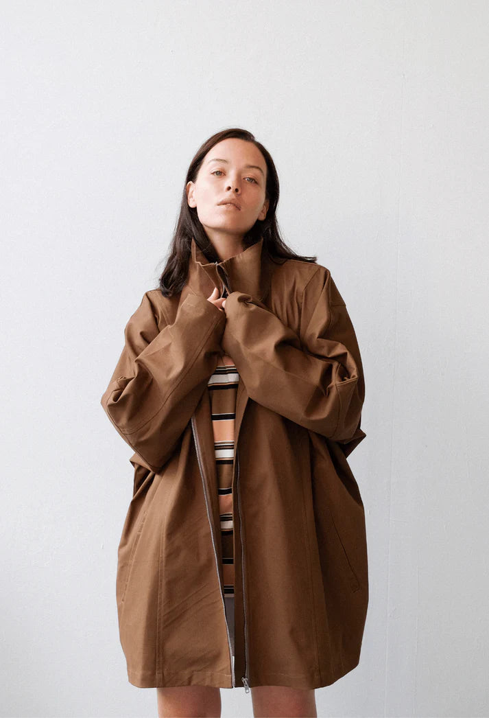 COMMONPLACE // City Twill Jacket COFFEE