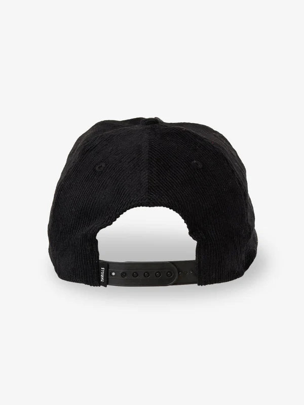THRILLS // Workwear 5 Panel Cap BLACK