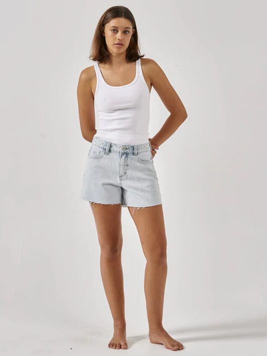 THRILLS // Erica Mid Rise Short FADED BLUE DUST