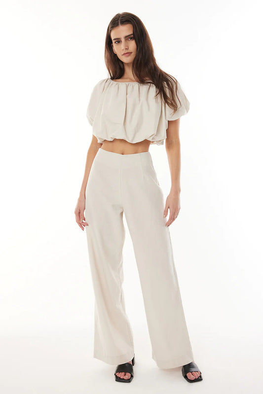 HUFFER // Lin-In Meadow Top NATURAL