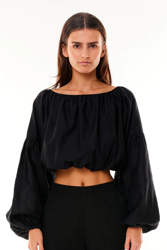 HUFFER // Lin-In LS Meadow Top BLACK