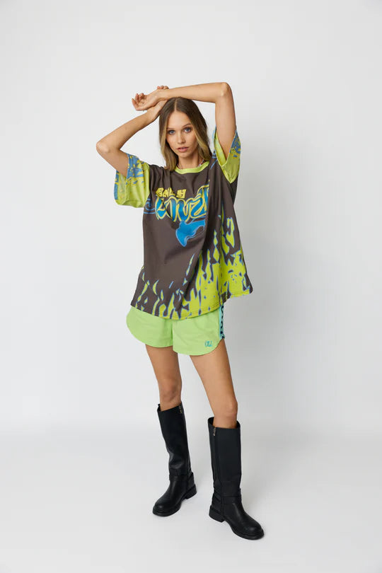 Wave Racer Tee CHARCOAL