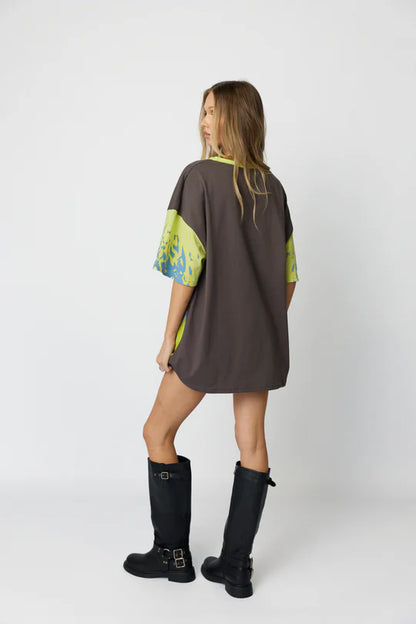 ONLY LOVERS LEFT // Wave Racer Tee CHARCOAL