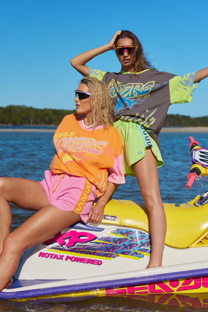 ONLY LOVERS LEFT // Wave Racer Tee CHARCOAL