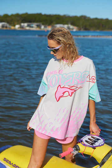 ONLY LOVERS LEFT // Wave Racer Tee SALT