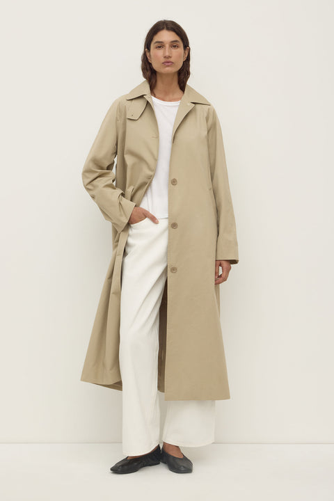 ASSEMBLY LABEL // Waverly Car Coat SAND