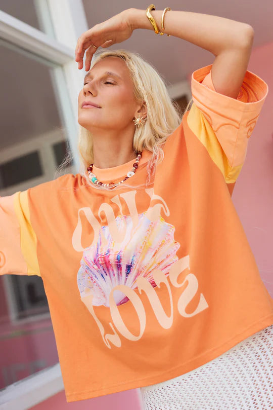 ONLY LOVERS LEFT // Wavy Baby Boxy Tee