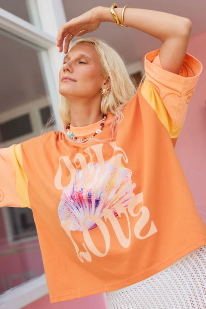 ONLY LOVERS LEFT // Wavy Baby Boxy Tee