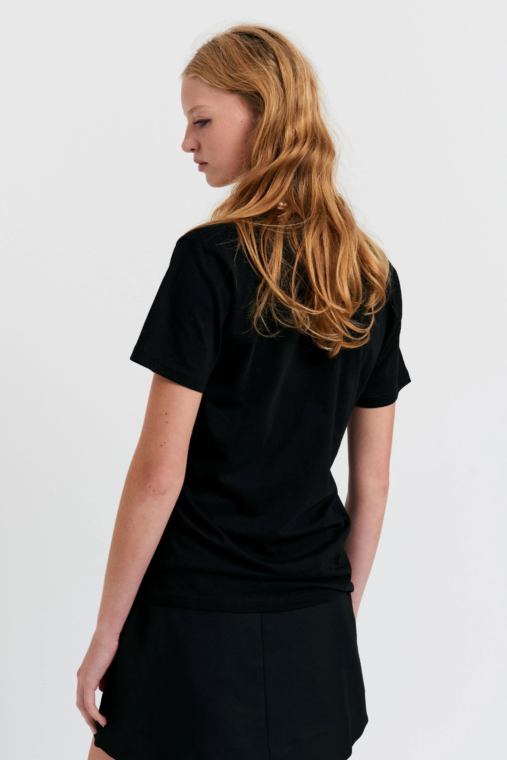 KAREN WALKER // Weather Shop T-Shirt BLACK