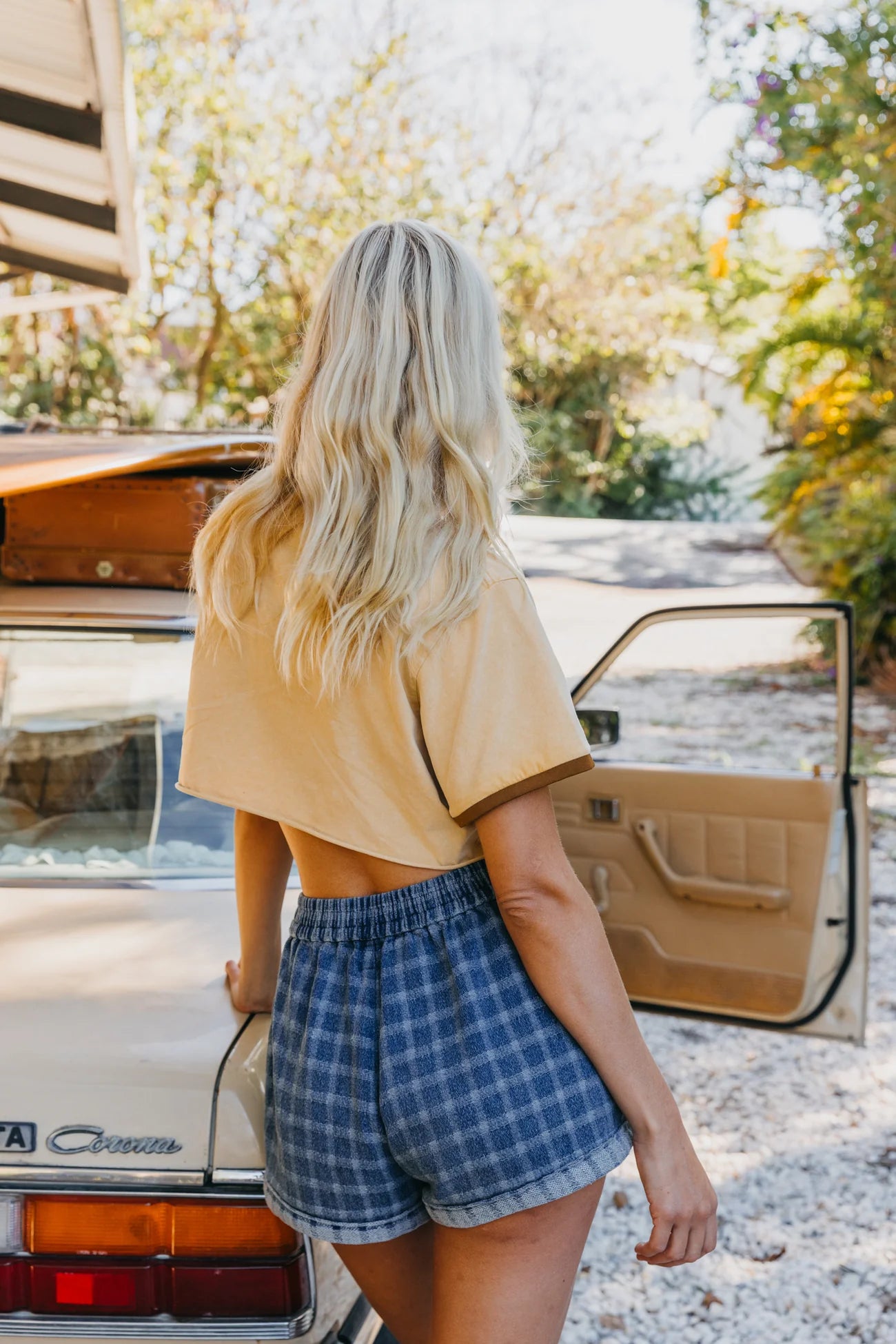 OTTWAY // Weston Twin Denim Shorts