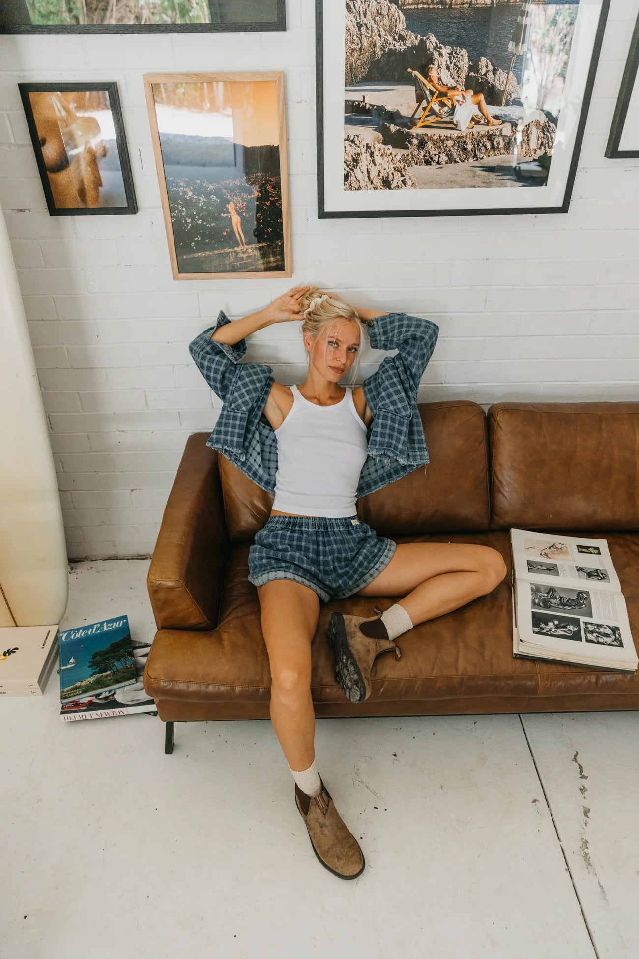 OTTWAY // Weston Twin Denim Shorts