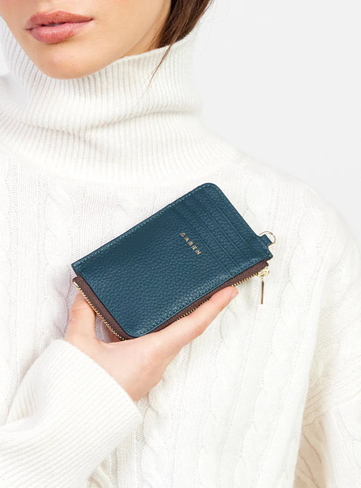 SABEN // Winona Card Holder HUNTER GREEN