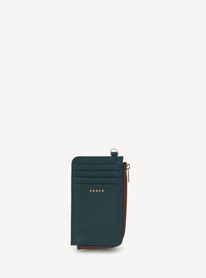 SABEN // Winona Card Holder HUNTER GREEN