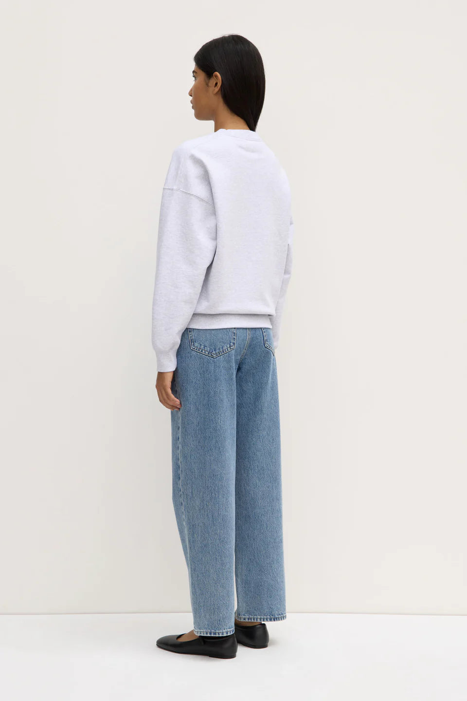 ASSEMBLY LABEL // Atelier Logo Fleece HEATHER GREY MARLE
