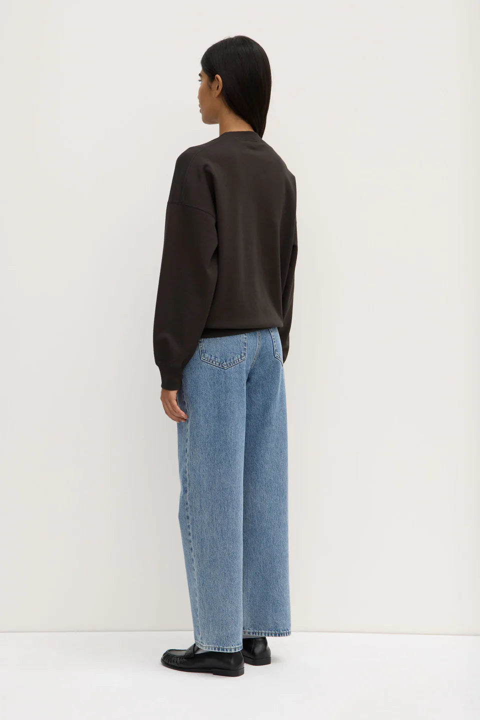ASSEMBLY LABEL // Atelier Logo Fleece WASHED BLACK