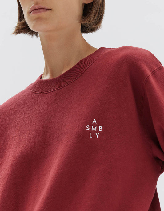 ASSEMBLY LABEL // Womens Stacked Fleece SYRAH