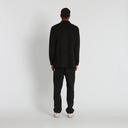 CRATE // Wool Blend Shirt BLACK