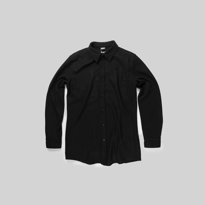 CRATE // Wool Blend Shirt BLACK