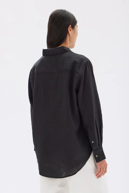 ASSEMBLY LABEL // Xander Shirt BLACK
