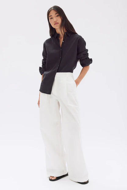 ASSEMBLY LABEL // Xander Shirt BLACK