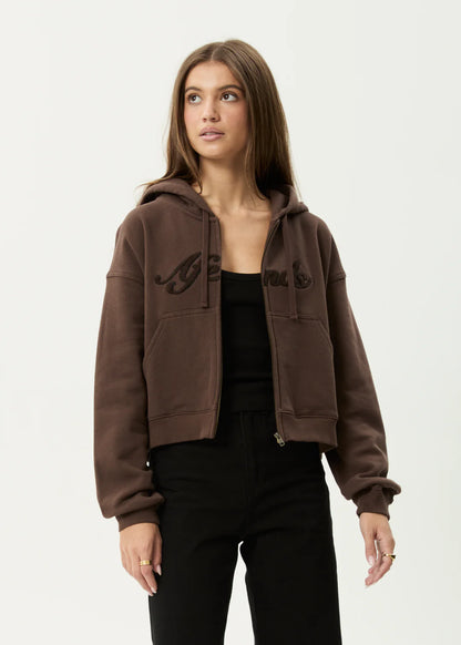 AFENDS // Kourt Zip Hood COFFEE