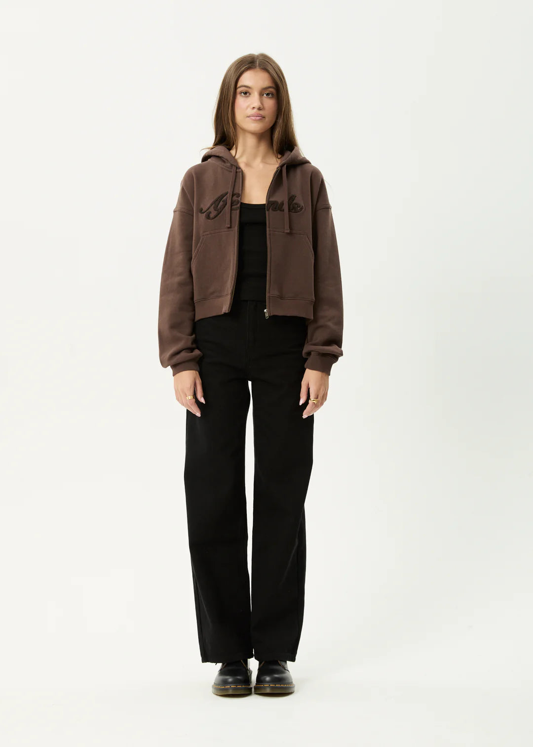 AFENDS // Kourt Zip Hood COFFEE