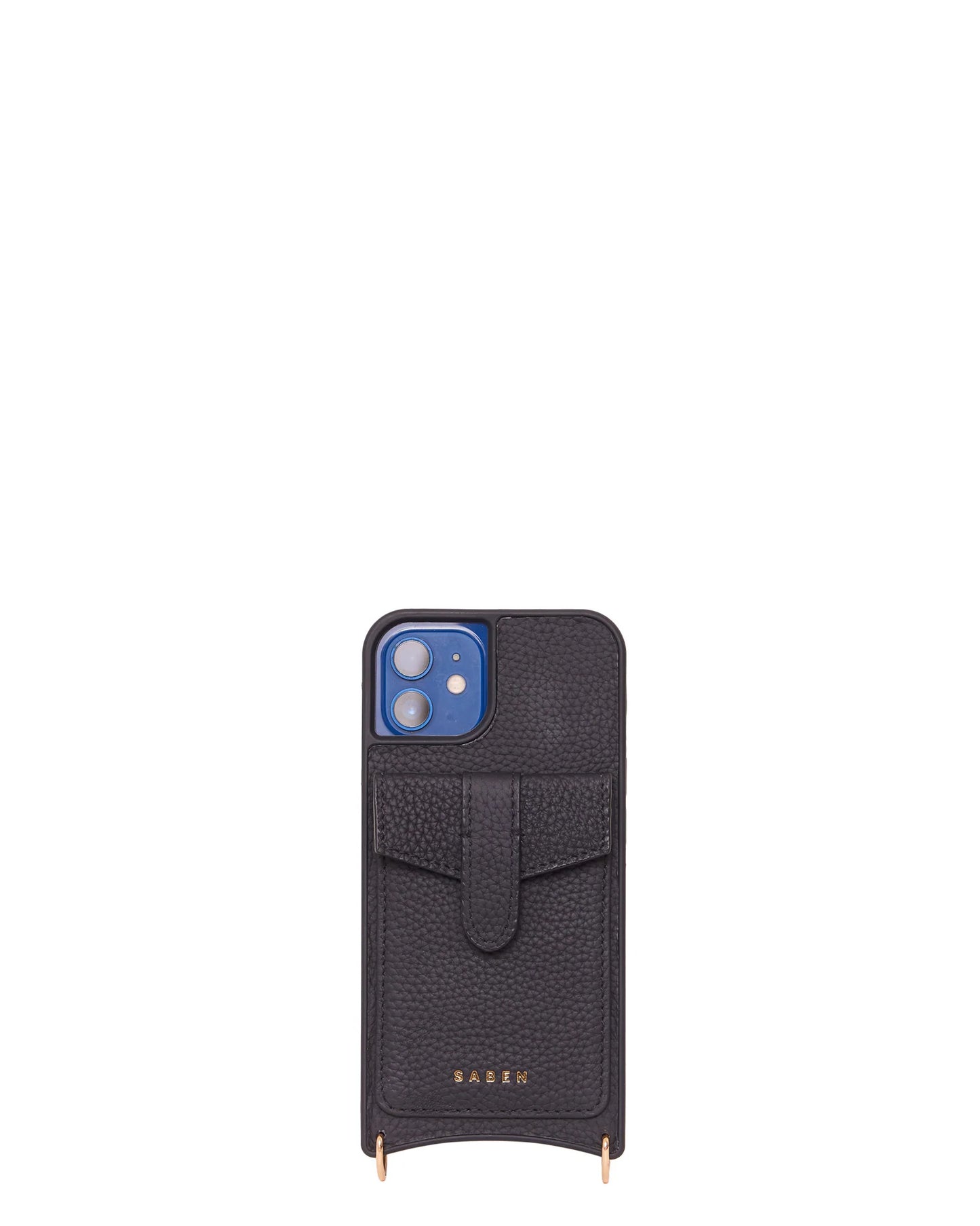 SABEN // Zippy Phone Sling with Strap BLACK