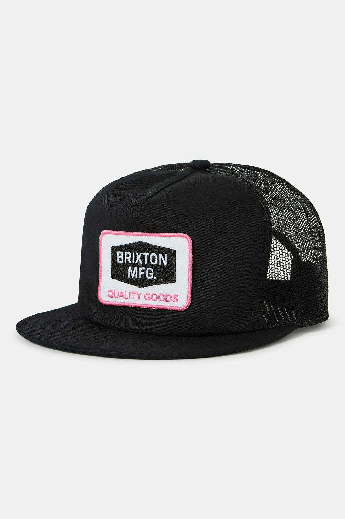 BRIXTON // Neon Fallbrook HP Snapback BLACK/PINK