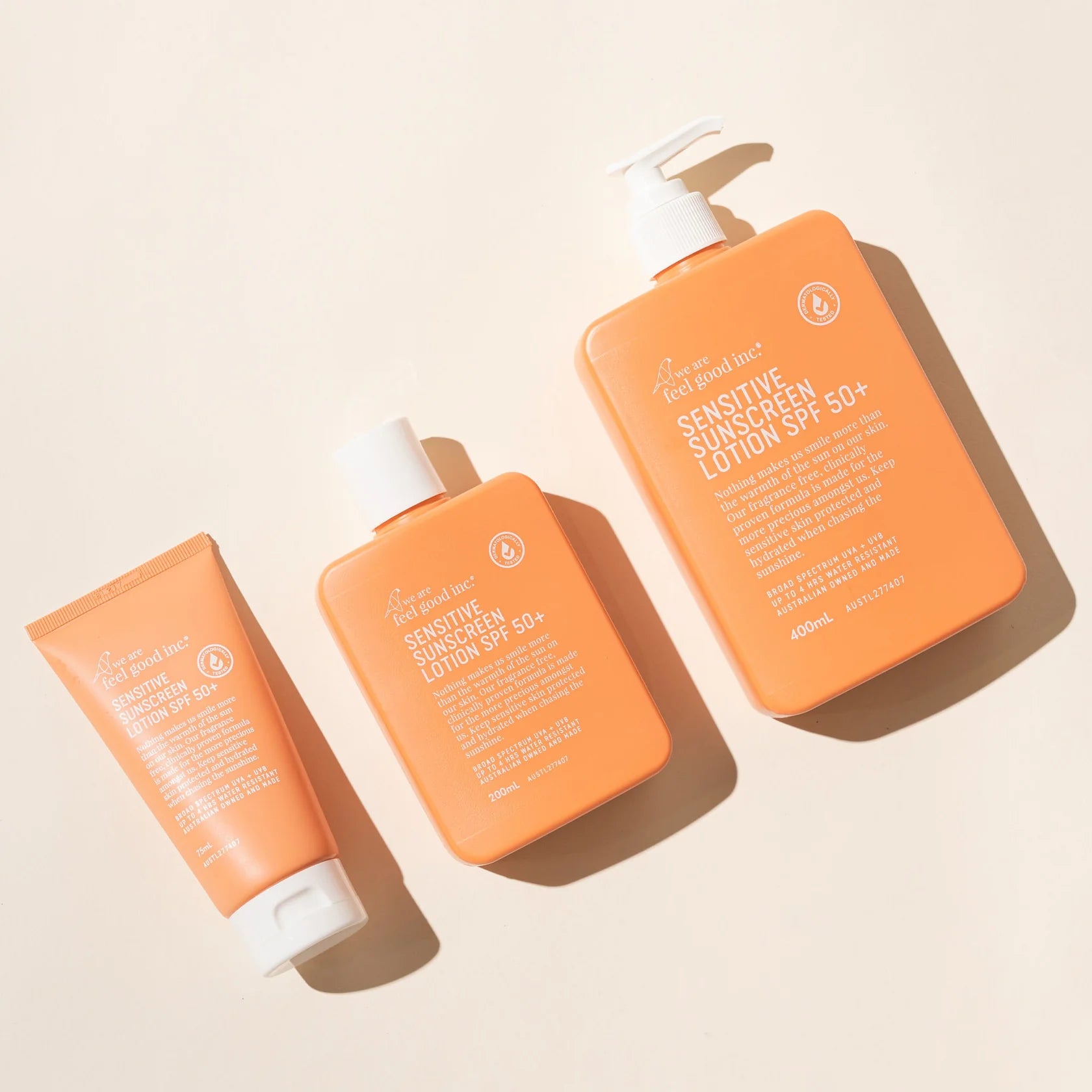 WAFG // Sensitive Sunscreen Lotion SPF 50+