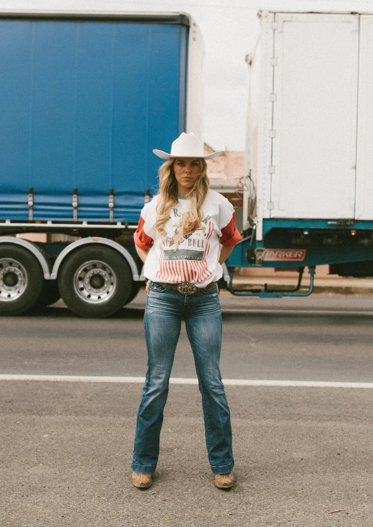 FAR MER // Retro Barrelman Box Tee