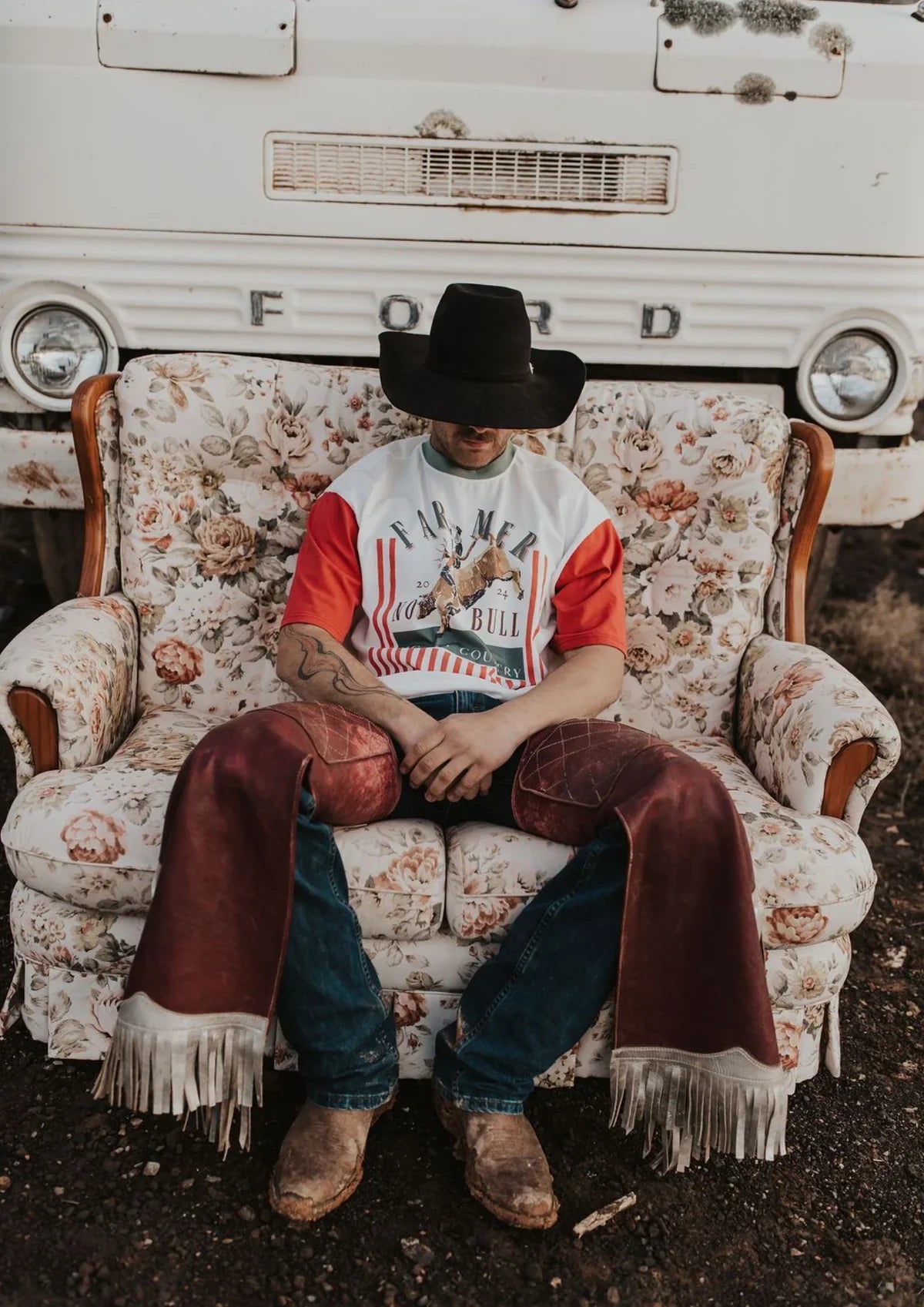 FAR MER // Retro Barrelman Box Tee