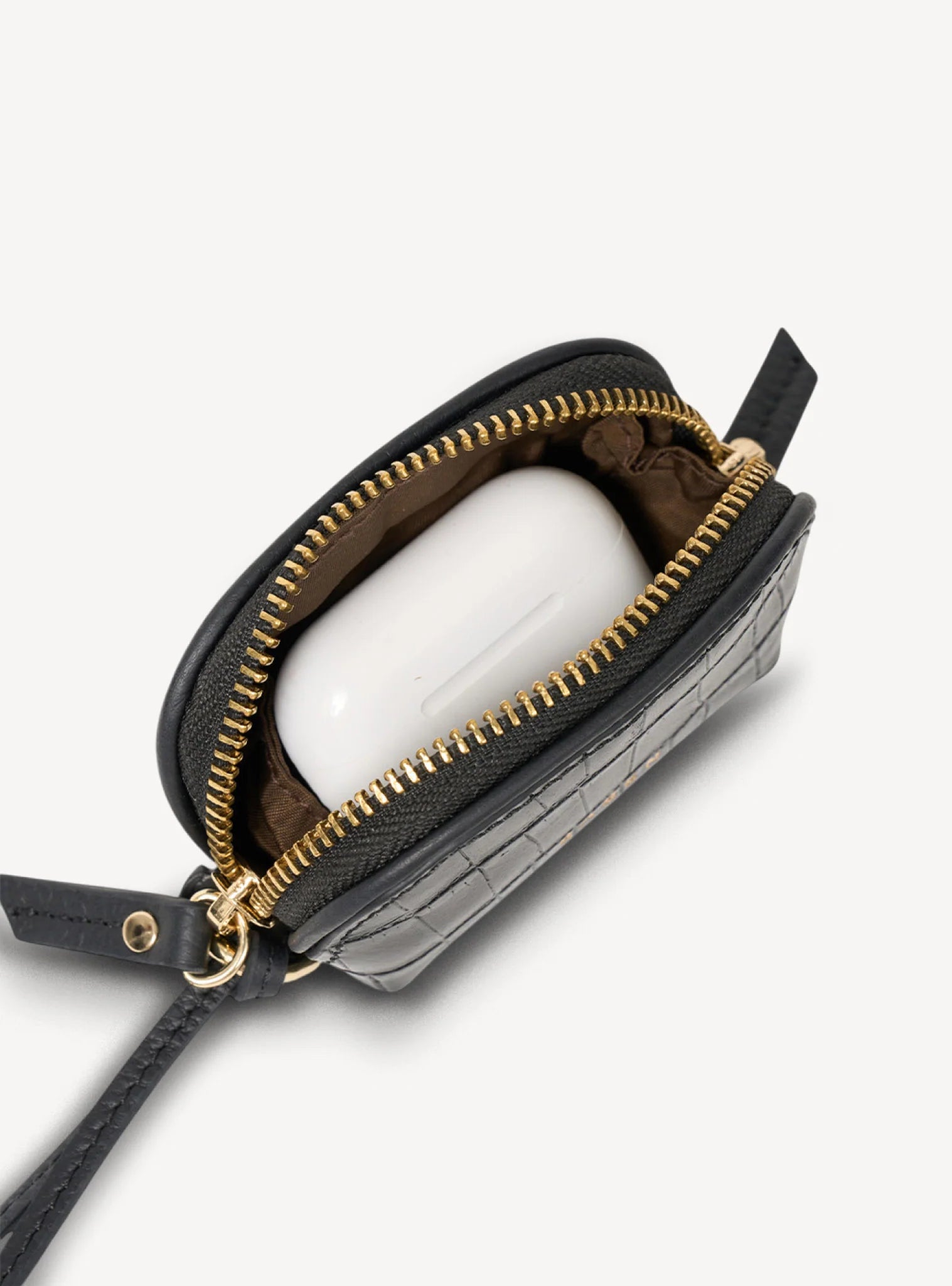 Tarin Pouch BLACK CROC