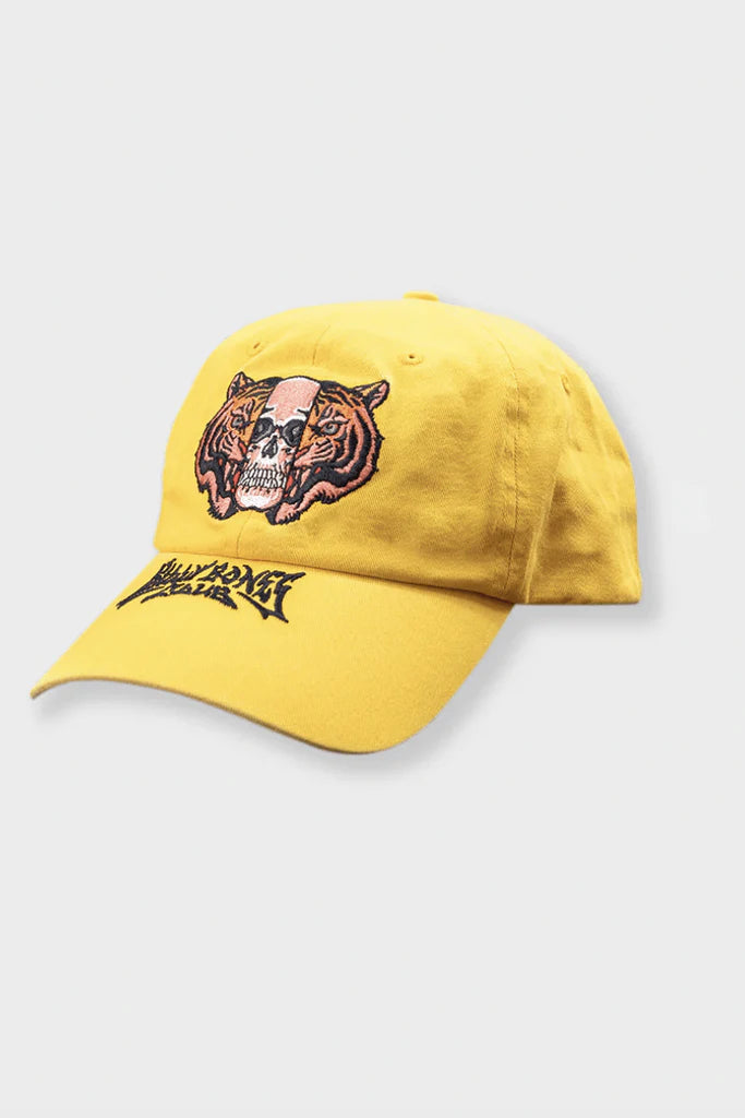 BILLY BONES // Skull Flash Dad Cap Lemon