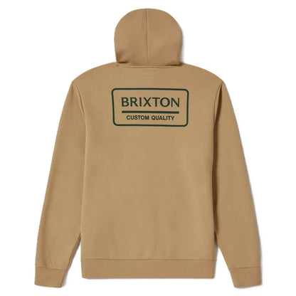 BRIXTON // Palmer Proper Hoodie SAND/GREEN