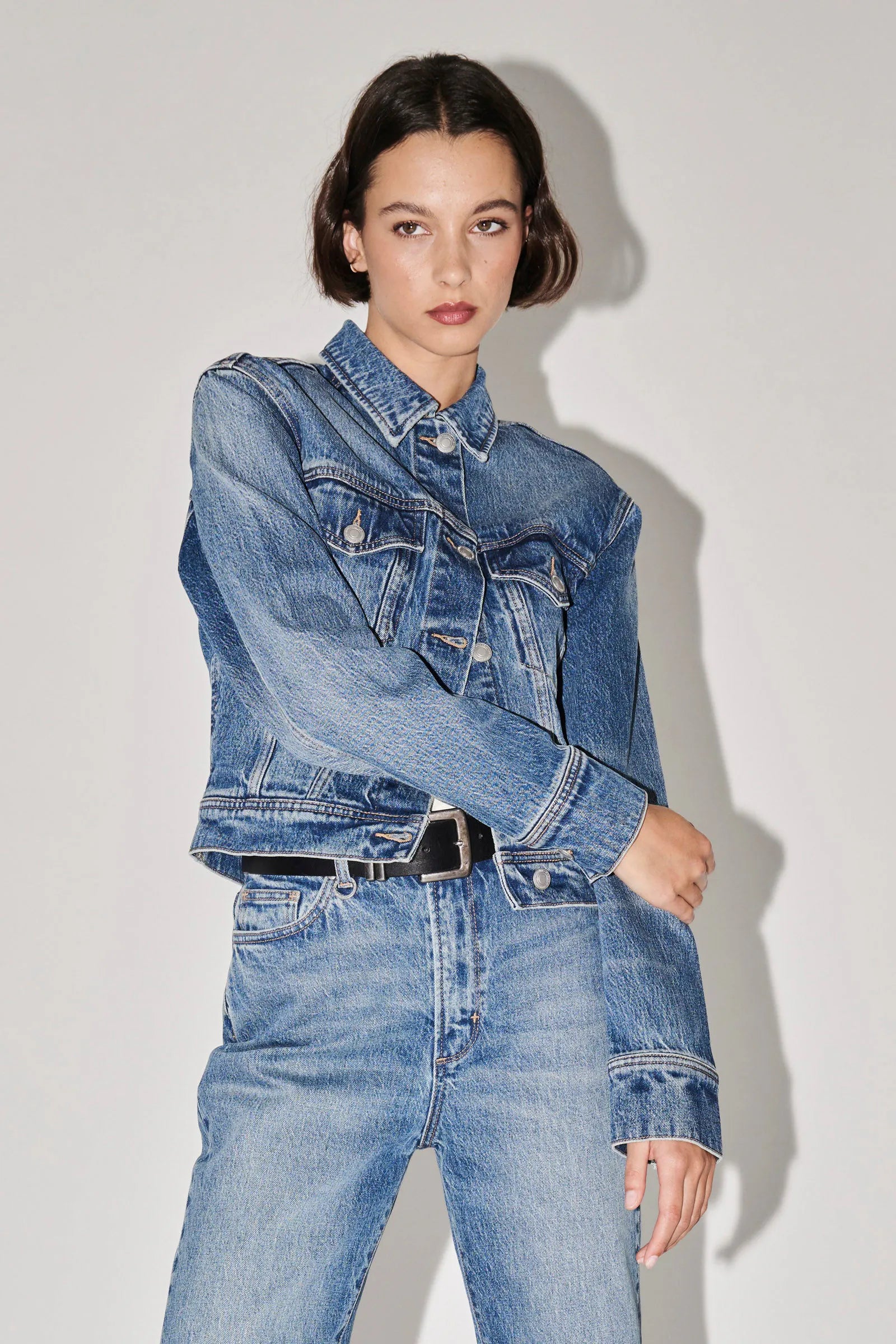 NEUW // Classic Denim Jacket Mid VINTAGE INDIGO