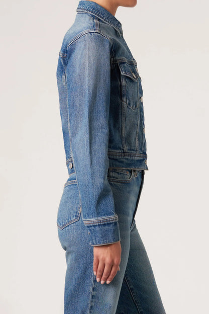 NEUW // Classic Denim Jacket Mid VINTAGE INDIGO