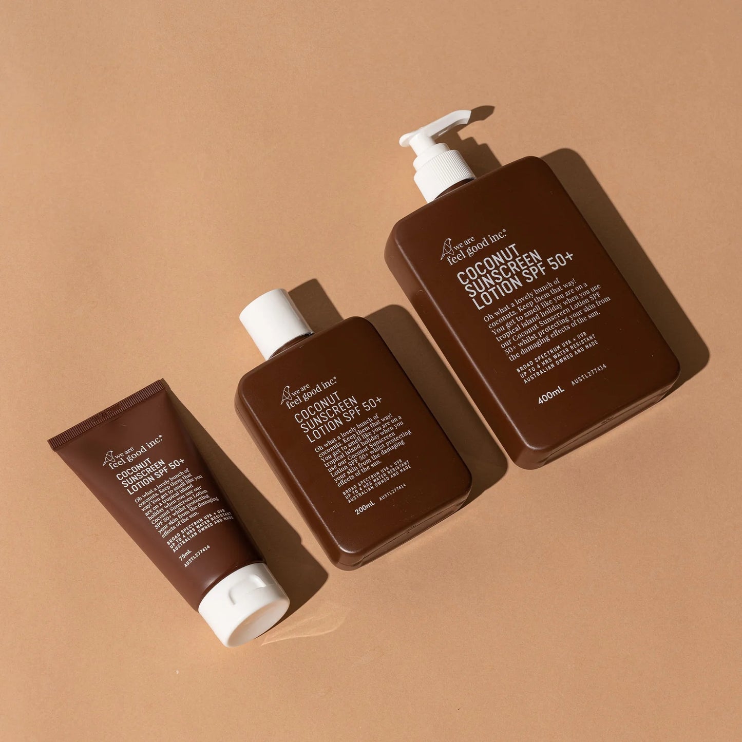 WAFG // Coconut Sunscreen Lotion SPF 50+